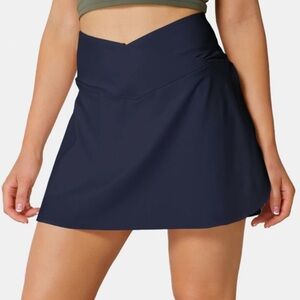 Halara NWT Everyday SoftlyZero Crossover Tennis Skirt | size Large
